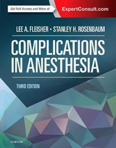 Complications in Anesthesia 3rd edition - Click Image to Close