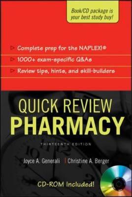 Quick Review: Pharmacy, Thirteenth Edition - Click Image to Close