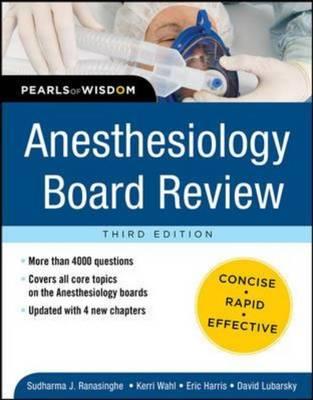 Anesthesiology Board Review Pearls of Wisdom 3/E - Click Image to Close