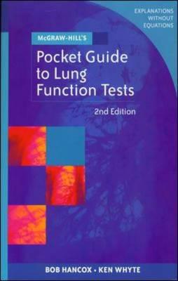 McGraw-Hill's Pocket Guide to Lung Function Tests - Click Image to Close
