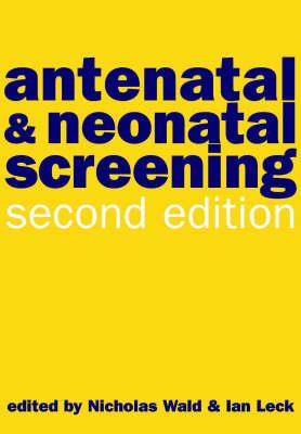 Antenatal and Neonatal Screening - Click Image to Close