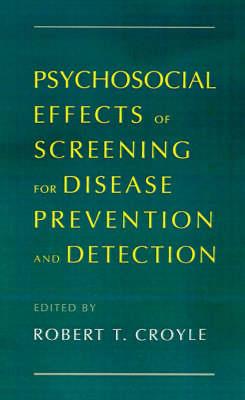 Psychosocial Effects of Screening for Disease Prevention and Detection - Click Image to Close