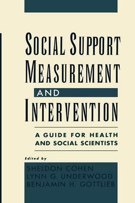 Social Support Measurement and Intervention - Click Image to Close