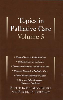 Topics in Palliative Care - Click Image to Close