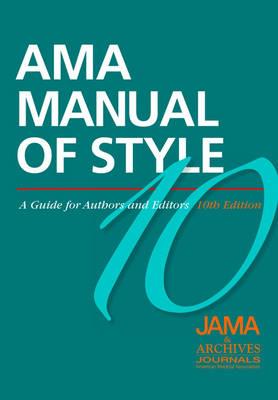 AMA Manual of Style - Click Image to Close