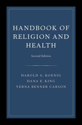 Handbook of Religion and Health - Click Image to Close