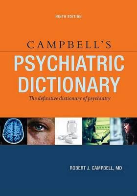 Campbell's Psychiatric Dictionary - Click Image to Close