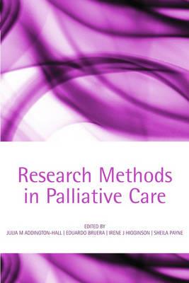 Research Methods in Palliative Care - Click Image to Close