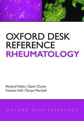 Oxford Desk Reference: Rheumatology - Click Image to Close