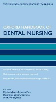 Oxford Handbook of Dental Nursing - Click Image to Close