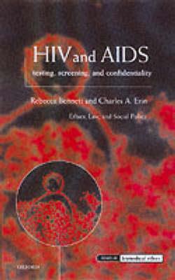 HIV and AIDS, Testing, Screening, and Confidentiality - Click Image to Close