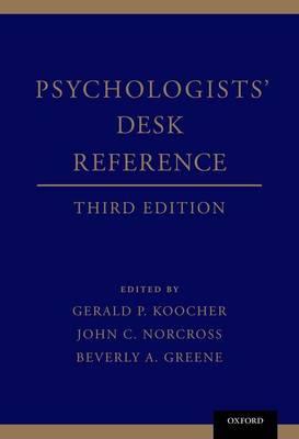 Psychologists' Desk Reference - Click Image to Close