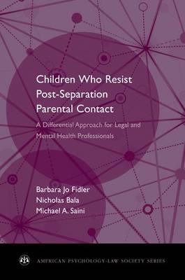 Children Who Resist Postseparation Parental Contact - Click Image to Close