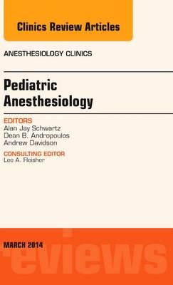 Pediatric Anesthesiology - Click Image to Close