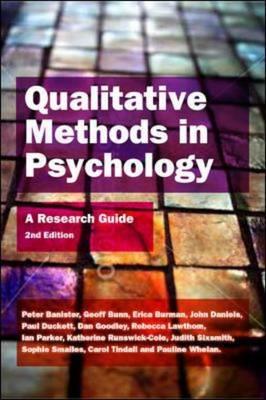 Qualitative Methods in Psychology: A Research Guide 2nd Edition - Click Image to Close