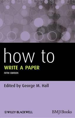 How to Write a Paper 5th edition - Click Image to Close