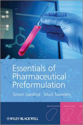 Essentials of Pharmaceutical Preformulation - Click Image to Close