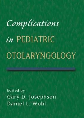 Complications in Pediatric Otolaryngology - Click Image to Close