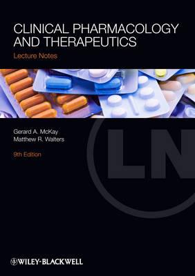 Lecture Notes: Clinical Pharmacology and Therapeutics - Click Image to Close