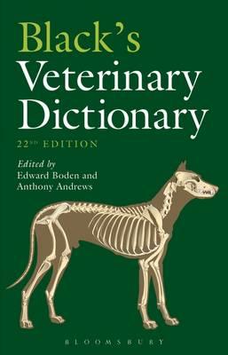Black's Veterinary Dictionary 22nd Edition - Click Image to Close