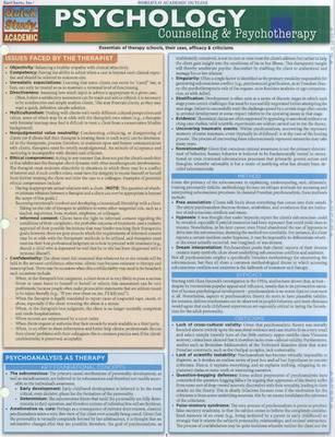  Psychology: Counseling amp; Psychotherapy