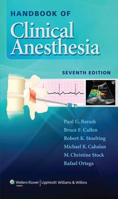 Handbook of Clinical Anesthesia - Click Image to Close