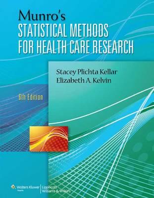 Munro's Statistical Methods for Health Care Research - Click Image to Close