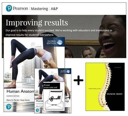 Human Anatomy & Physiology, Global Edition & Modified Mastering A&P with Pearson eText + A Brief Atlas of the Human Body - Click Image to Close