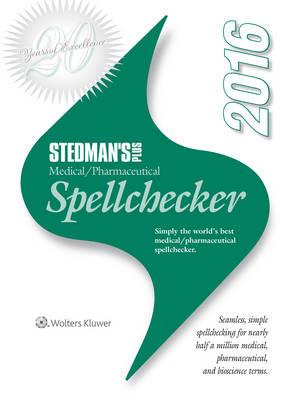Stedman's Plus 2016 Medical/Pharmaceutical Spellchecker (Standard) - Click Image to Close