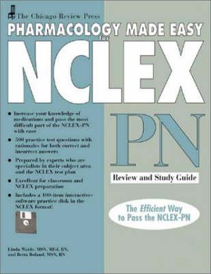 Pharmacology Made Easy for NCLEX-PN: Review and Study Guide - Click Image to Close