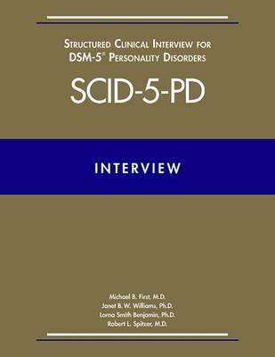 Structured Clinical Interview for DSM-5 Personality Disorders (SCID-5-PD) (Pack of 5) - Click Image to Close