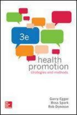 Health Promotion Strategies and Methods - Click Image to Close