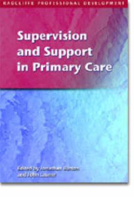 Supervision and Support in Primary Care - Click Image to Close