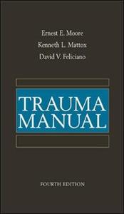 Trauma Manual: Companion to "Trauma" 4r.e.