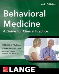 Behavioral Medicine a Guide for Clinical Practice - Click Image to Close