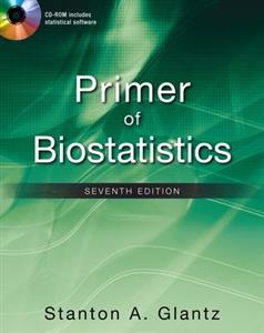 Primer of Biostatistics, Seventh Edition - Click Image to Close