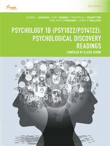 CP1115 PSYCH 1B PSY1022/PSY4122