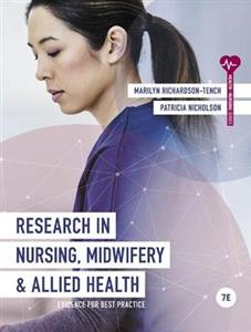 RESEARCH IN NURSING, MIDWIFERY AND ALLIED HEALTH - Click Image to Close