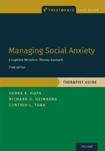 Managing Social Anxiety, Therapist Guide - Click Image to Close