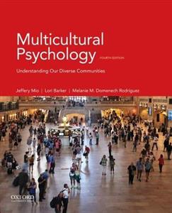 Multicultural Psychology - Click Image to Close