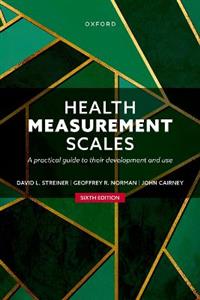 Health Measurement Scales: A practical guide to their development and use - Click Image to Close