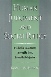 Human Judgement and Social Policy - Click Image to Close