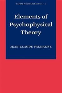 Elements of Psychophysical Theory - Click Image to Close