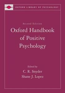 Oxford Handbook of Positive Psychology - Click Image to Close