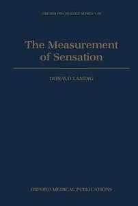 The Measurement of Sensation - Click Image to Close