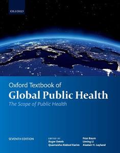 Oxford Textbook of Global Public Health - Click Image to Close