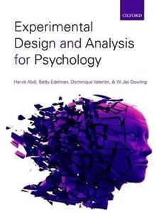 Experimental Design and Analysis for Psychology - Click Image to Close