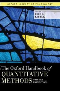 The Oxford Handbook of Quantitative Methods in Psychology, Volume 1 - Click Image to Close