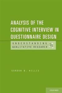 Analysis of the Cognitive Interview in Questionnaire Design - Click Image to Close