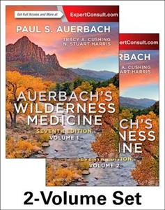 Auerbach's Wilderness Medicine 7th edition 2 vol set